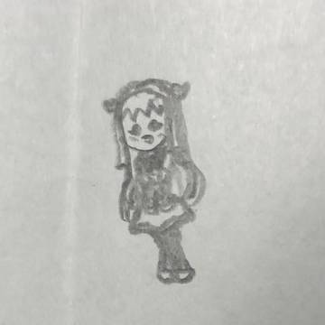 花子くんキャラを描いた