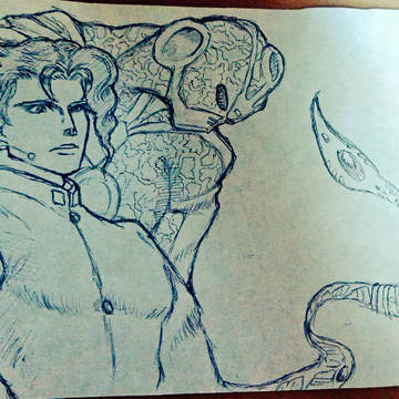 徐々に増えていくジョジョのボルペン画