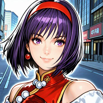 森気楼風格的KOF XV 麻宮雅典娜