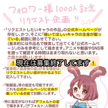 ミニキャラリクエスト企画絵まとめ