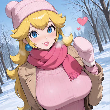 Princess Peach: Winter Date