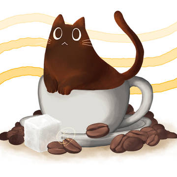 猫×珈琲😺☕のキャラクター