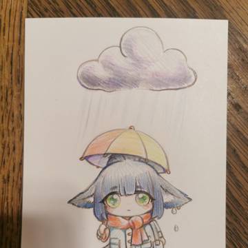 Arknights - Jessica in the Rain