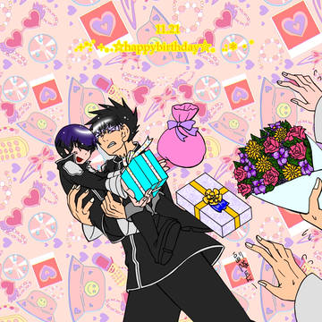 ほちなたん誕おめ🎉✨️✨️