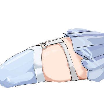 取り急ぎ描いたふともも