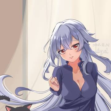 スカーク師匠と黒いネコ