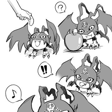 リンゴが好きになったピコデビモン