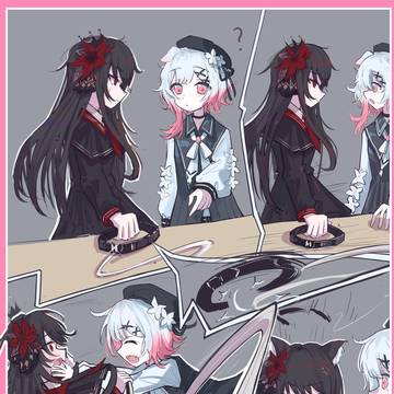 艾希小漫画