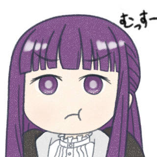フェルン 葬送のフリーレン SD LINEスタンプ風