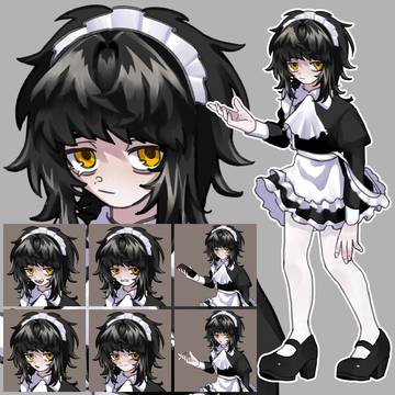 ダウナーなメイドさん