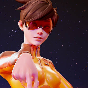 Tracer barefoot