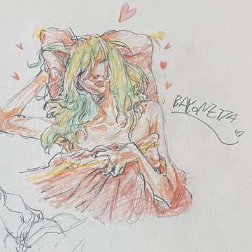 眠っているジャンヌ