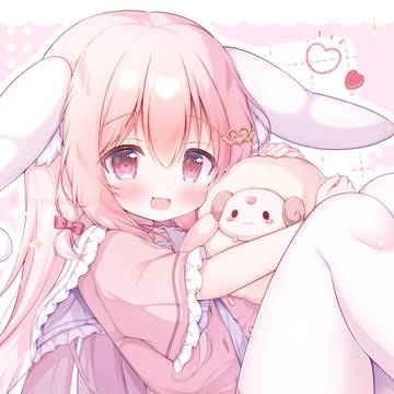 仲良しさきちゅとシュクル🎀🐑