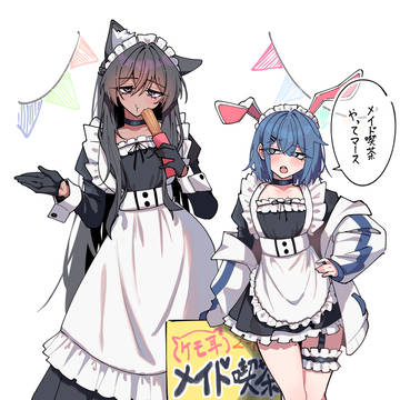 文化祭の客引き係