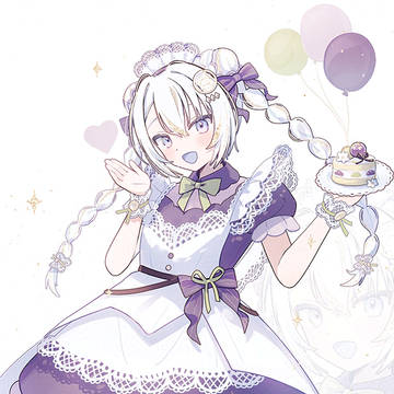 メイドHakuちゃん×🍇