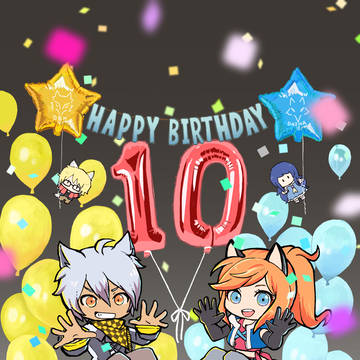 DEX+DAINA 10周年おめでとう
