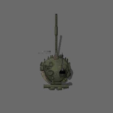 T-80A炮塔