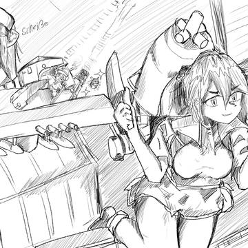 P-47M-1-RE bombing sketch