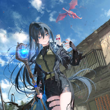 『崩壊世界の魔法杖職人』
