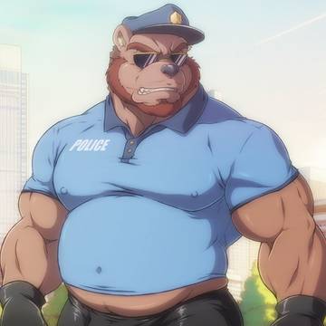 Cop Bear