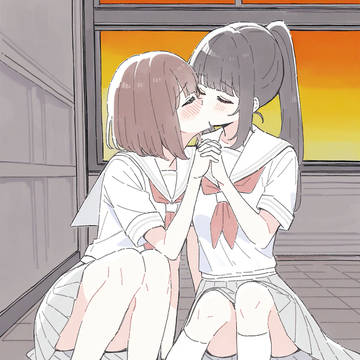 放課後百合キス