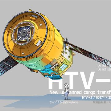 新型宇宙ステーション補給機　HTV-X1‗(2)