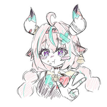 落書きヴァレサちゃん