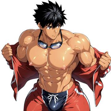 水泳部キャプテン初めてのマッサージ