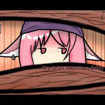 Mystia watching Seiga