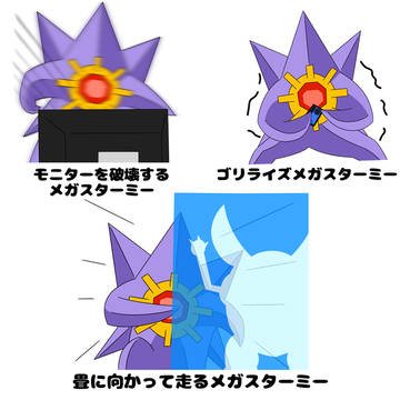 いろんなメガスターミー⑤