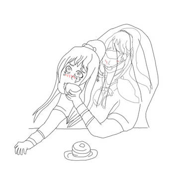 このすば二人羽織(アクア&ダクネス)