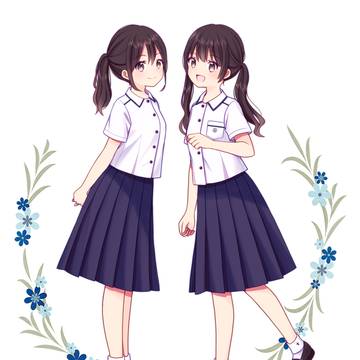 リクエスト作品（光ヶ丘女子高夏服）