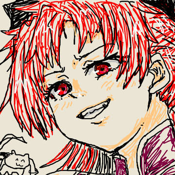 悪そうな顔の
