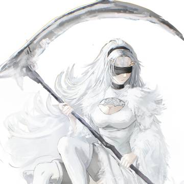 半竜プリシラ x ニーア オートマタ