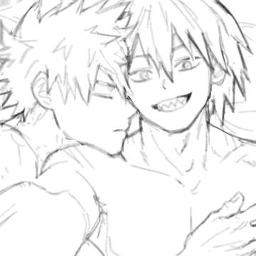 Kiribaku WIP sketch
