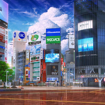 渋谷スクランブル交差点