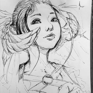 イラスト描いています。
