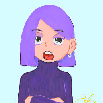 Lily from Duolingo