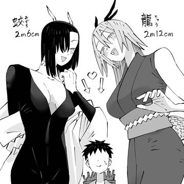 お婿さんと龍×2