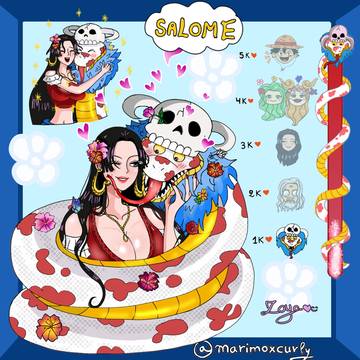 Hancock & salome from one piece