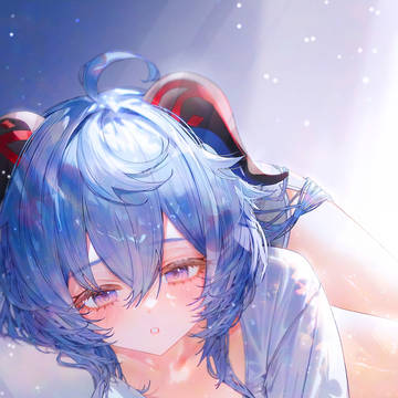お寝坊甘雨ちゃん⏰