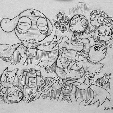 アナログ過去絵
