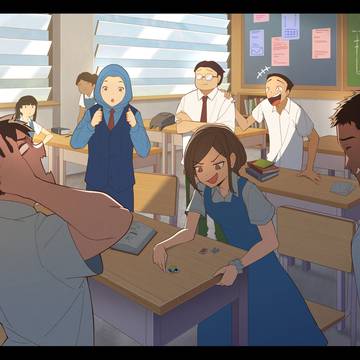 Eraser Flipping Battle