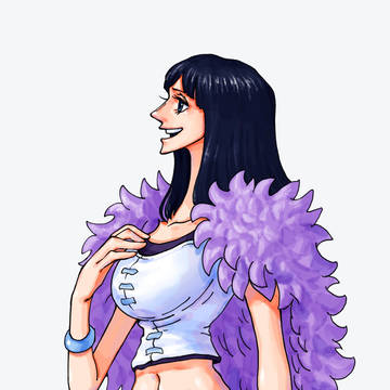 Redraw Nico Robin Elbaph Manga