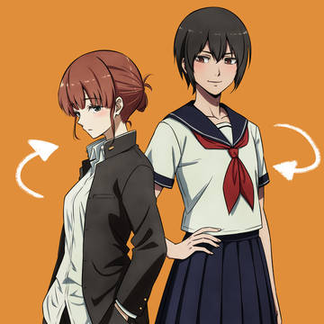 制服を交換