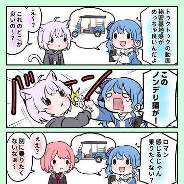 全否定の猫と鷹