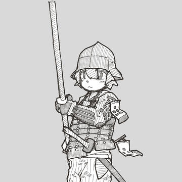 雑兵ちゃんラクガキ