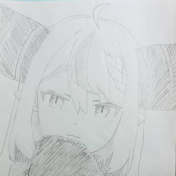 ラプ様描いた