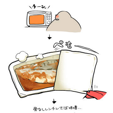 レンチンさば味噌