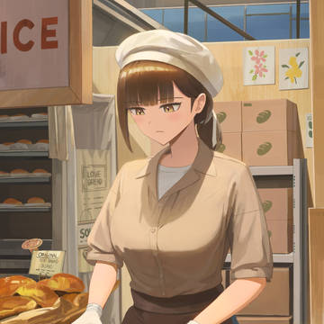 빵가게 직원 パン屋の店員